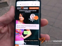 Velký zadek, Blondýna, Dávení penisem, Německé, Různé pohledy, Na veřejnosti, Realita, Punčochy