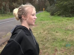 Amatorka, Plaża, Duże cycki, Blondynka, Dżinsy, Nagi, Cipka, Ogolona