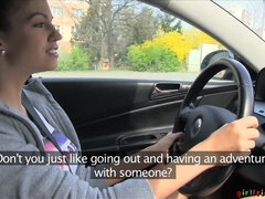 Auto, Prstění, Přítelkyně, Lesbické, Výprask, Venku, Pička, Hračky