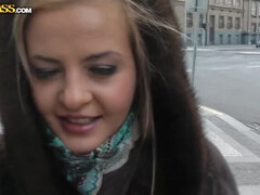 Boruch and Candy Alexa's Intimate Driving Lesson with Big Tits and Facial Finish