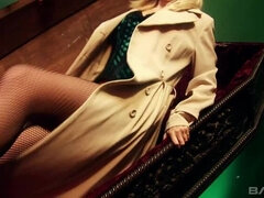 Anal, Peitos grandes, Loiroa, Morena, Jato de porra, Facial, Lingerie, Maduroa