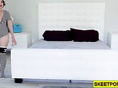 Aria Sky Ginger Teen Femme Fatale Gets Fucked