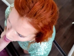 Redhead mommy amateur horny sex