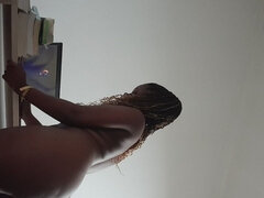 Africain, Amateur, Gros seins, Noire, Sucer une bite, Gode, Chatte, Gicler