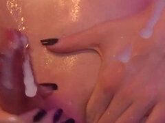 Fer Sissy Cum on Shower