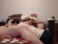 Amatéři, Pár, Ženský, Lesbické, Masturbace, Pička, Vyhublá, Tabu