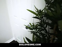 Sislovesme - bitchy stepsis fucked on halloween