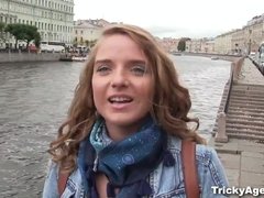 Charismatic Prick Rider - 18yo girl Sofi Goldfinger