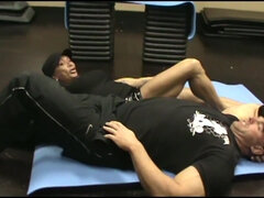 FBB Takes on Humungous Muscled Masculine Bodybuilder