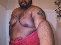 Amatoriale, Bagno, Nero, Grassa, Solo