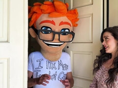 Sucer une bite, Brunette brune, Éjaculation interne, Hard, Mère que j'aimerais baiser, Maman, Chatte, Chevaucher