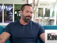 Stepdaughter Double Blowjob Hardcore Spitroast With Big Natural Tits