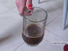 A drink from the pussy