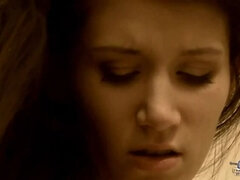 フェラチオ, 茶髪の, バック, キス, なめる, ガリガリ, ティーン, オッパイの