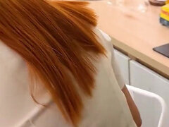 A Very Hot Manicurist Comes to My House and I Fuck Her Hard in the Kitchen.