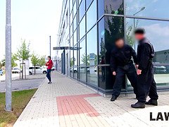 Braunhaarige, Europäisch, Hd, Gafängnis, Polizei, Rau, Sohn, Jungendliche (18+)