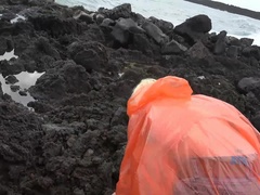 Piper really doesn't like to wear protection