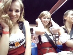 Blondinka, Fafanje, Globoko grlo, Lutka, Gangbang, Hd, V javnosti