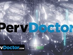 Teeny Babe And Her Busty Friend Went On Annual Exam But End Up Sharing The Doctors Cum