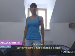 무대 뒤에서, 큰 가슴, Hd, 이탈리아인, 밀프, 엄마, 공개적인