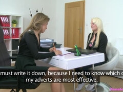 Sexy Student Seduced by Hot Agent