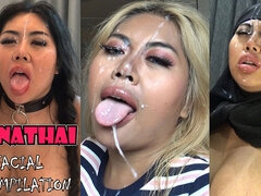 Tinathai facial compilation part 4
