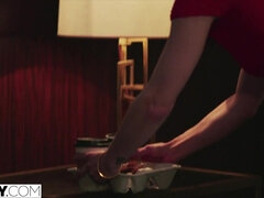 Leggy naughty girl can't Resist Seducing her Boss