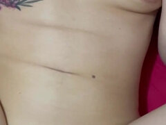 Anal, Brunette, Sædskud, Fransk, Behåret, Lille kvinde, Pov, Bryster