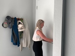 Blonde milf getting rough fuck and fooot job on Lisey Sweet