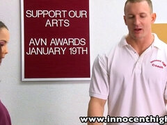 18, 흑갈색 머리, 하드코어, Hd, 여학생, 아들, 청소년, 유니폼