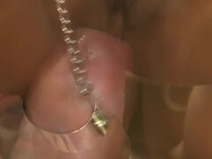 Analny, Duży tyłek, Duży kutas, Czarny, Obciąganie, Wytrysk, Ciemna karnacja