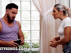 Smoking hot (Abella Danger) teasing in the douche room - reality kings