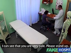 Fakehospital medic solves patient depression thru blowjob sex and fucking