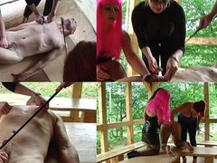 Facesitting, Dominazione femminile, Quartetto, Tedesca amatoriale, Sega, All'aperto, Schiavo