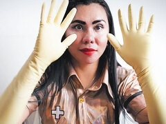 Medical Latex Gloves Fetish