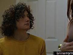 Cockhungry stepmom fucked by stepson