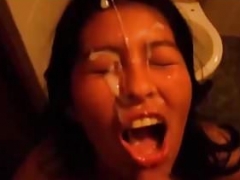 Facial cumshot babe 6