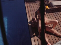 Cute Blonde Skinny Dip Pool Sex 2 - Emilio The Machine