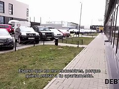 La encantadora pelirroja Alice Klay deber�a chupar y montar la poll