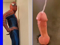 Spidey's Adventures Episode 2 Spidey's Big Cock Has a New Nemesis a Glory Hole