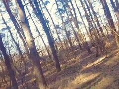 Kuřba, Stříkání spermatu, Honění, Homemade, Masturbace, Venku, Punčocháče, Na veřejnosti