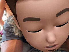 Fit couple have hot sex in the Valley of Fire