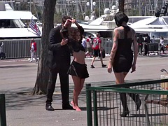 美女, 緊縛, フェムドム, アウトドア, 公共, ヤリマン