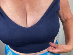 Mrs Mature Feet Removing Her Soft Bralette Part 2