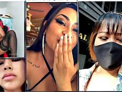Mv32 split screen thai public: Asian, Masturbation  Public Nudity Porn