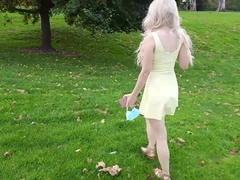 Leie, Blasen, Besamung, Im freien, Öffentlich, Jungendliche (18+)