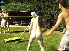 Antonia Sainz, Damaris X by Anal Just in Antonia Sainz and Damaris X swingers sex outdoors