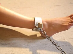 Elektro, Fengsel, Naken, Naken, Smerte, Fitte, Slave, Tenåring