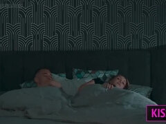 Step Mom Cheats with Matthew Meier While Step Son Shares Bed - Hot Russian MILF Threesome Taboo Fuck