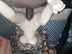 Step Father Fuck Tight Pink Housemaid Pussy